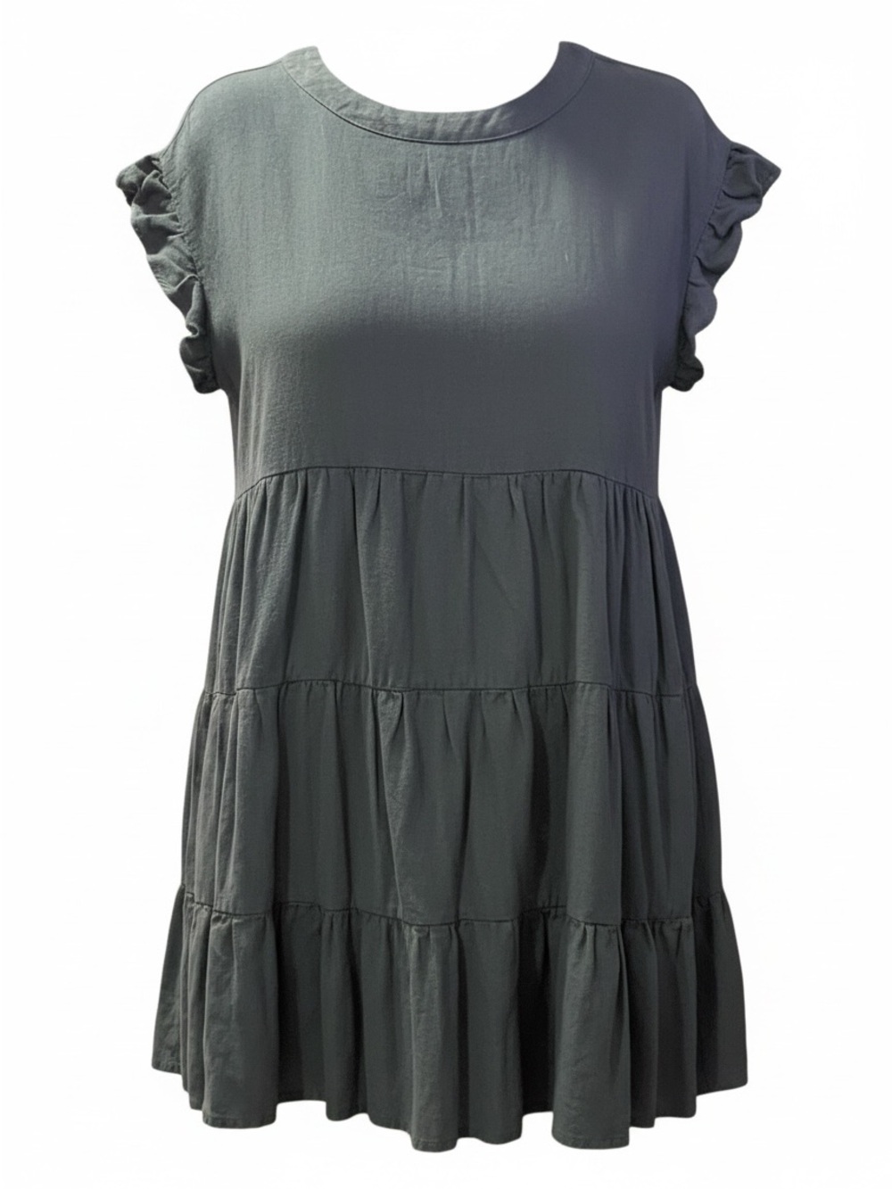Adyson Parker Black Layered Swing Dress